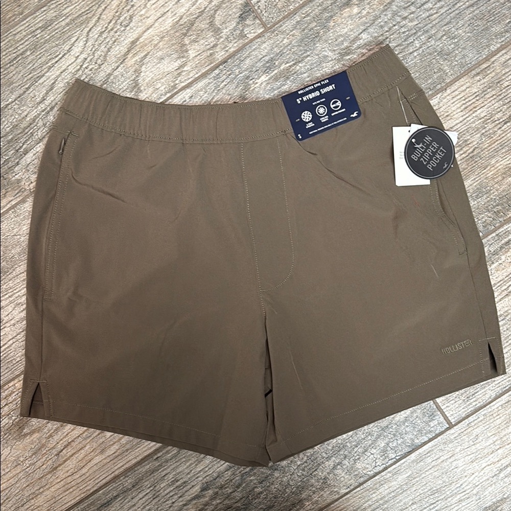 NWT Hollister Brown/taupe Shorts